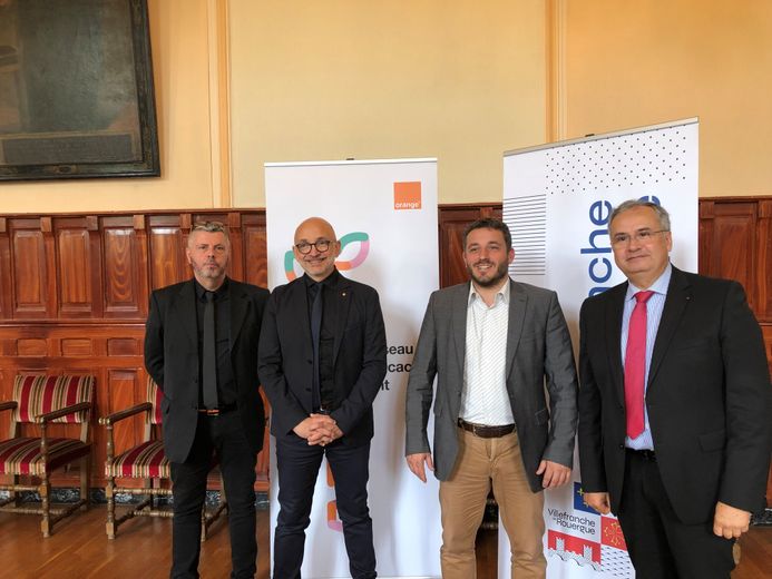 Réunis à Villefranche-de-Rouergue, ils ont officiellement lancé le réseau 5G !