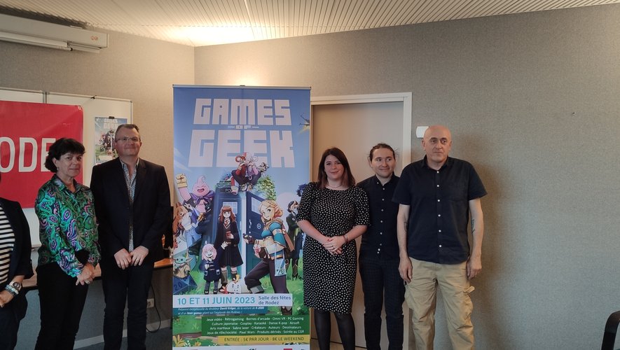 Roddies: Video Games, Manga Culture, and Science Fiction at Village Hall’s “Geek Games” poster