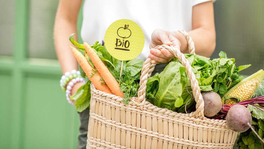 La part des produits alimentaires biologiques dans le panier de courses des Français a reculé de 6,4% à 6% en 2022.