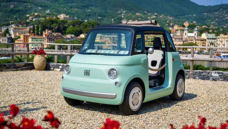 La Fiat Topolino devrait être disponible d'ici la fin 2023.