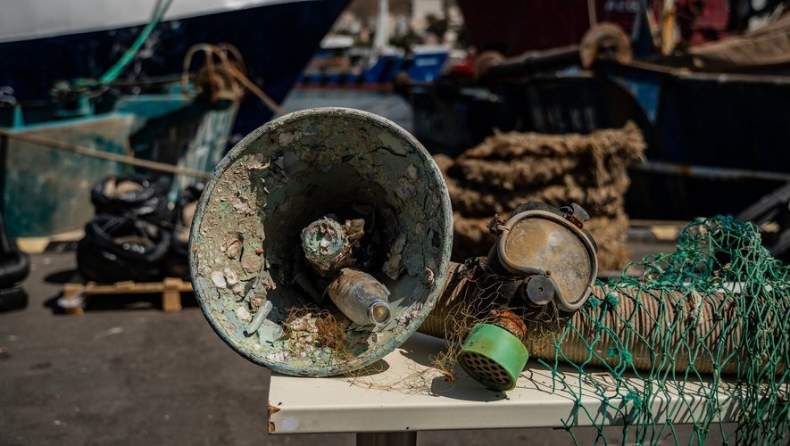 Les déchets marins retrouvés ne proviennent pas seulement de Grèce mais de toute la Méditerranée et se déplacent au gré des courants.
