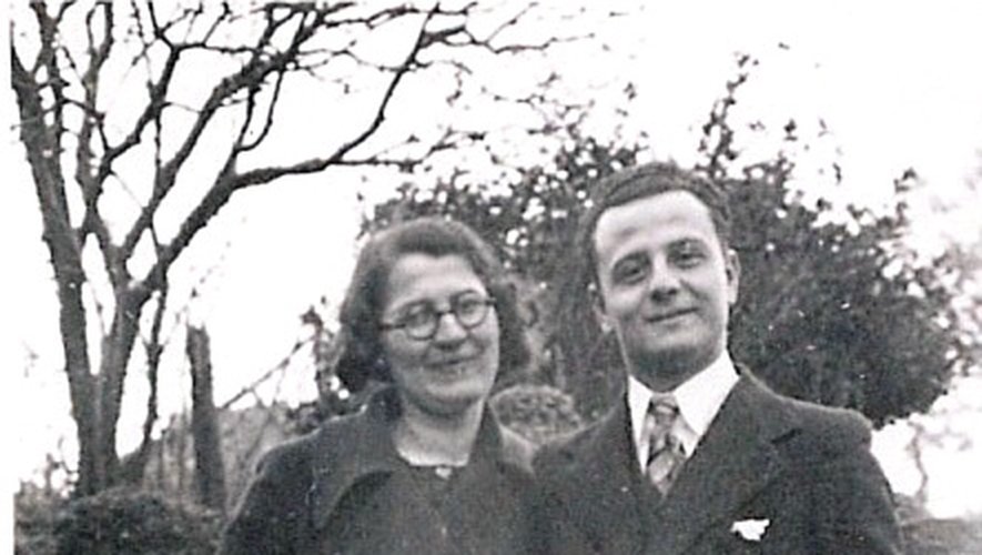 Le couple Yvonne et Idebert Exbrayat, symboles de la résistance en Aveyron. / Collection familiale Exbrayat