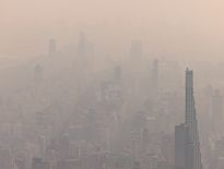 La fumée des incendies canadiens a gagné New York et toute la côte est des Etats-Unis.