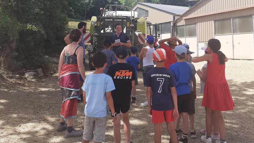 "Le but est de communiquer sur nos métiers, d’ouvrir nos fermes", expliquent les Jeunes agriculteurs.