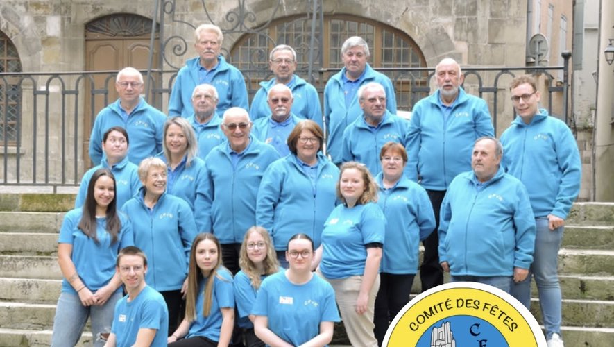Le comité des fêtes, avec une commission de 10 jeunes.