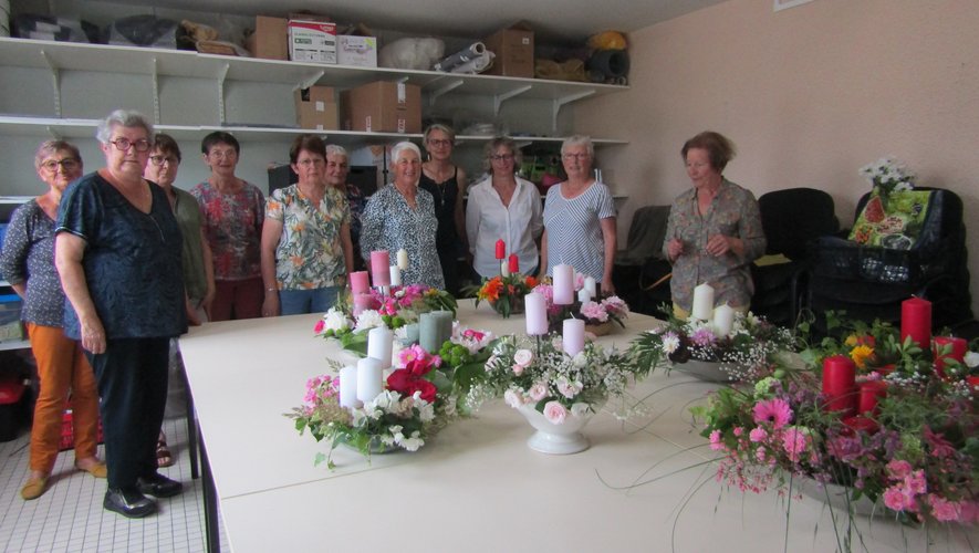 Un centre de table pour finir la saison à l’art floral