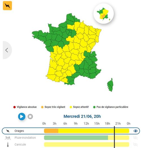 La fin de journée sera électrique en France, pour la fête de la musique...