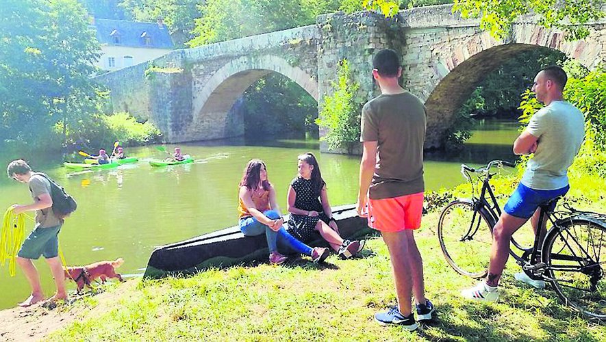 Pour cet été, les touristes vont pouvoir trouver un peu de fraîcheur sur les bords de l’Aveyron.