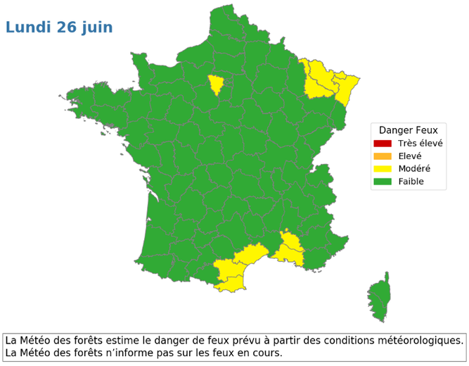 mappe. Incendio: un dipartimento è a rischio “alto” questa settimana e quattro sono a rischio “moderato” in Occitania mappe. Incendio: un dipartimento è a rischio “alto” questa settimana e quattro sono a rischio “moderato” in Occitania