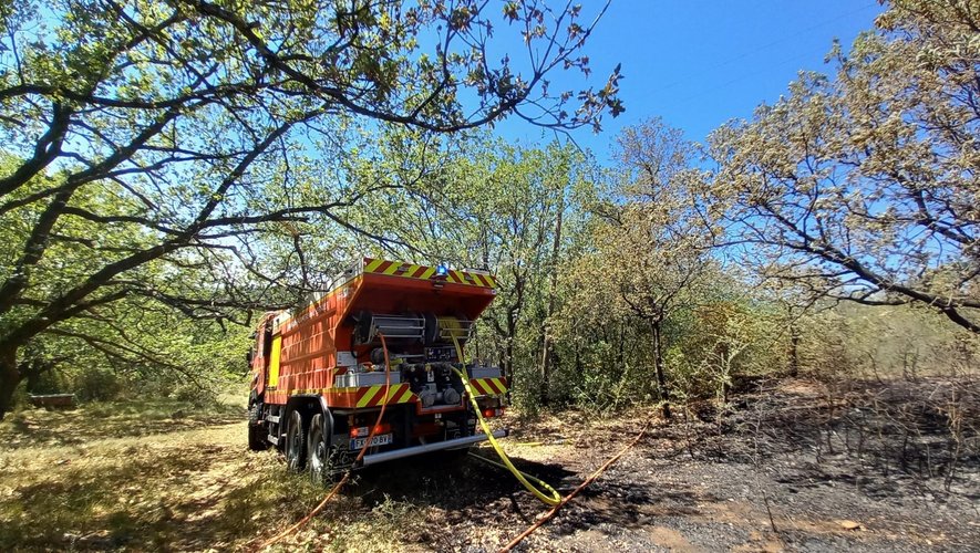 Un incendie ce lundi dans l'Hérault, placé ce mardi en jaune "danger modéré" pour les feux de forêt.