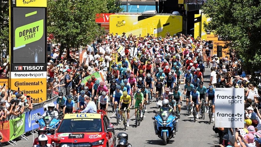 Parti de Rodez le 17 juillet 2022, le Tour de France ne traversera pas l'Aveyron lors de l'édition 2023.