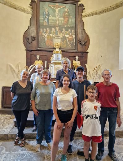 C’est toute une équipe qui assure l’entretien de l’église Saint-Paul.