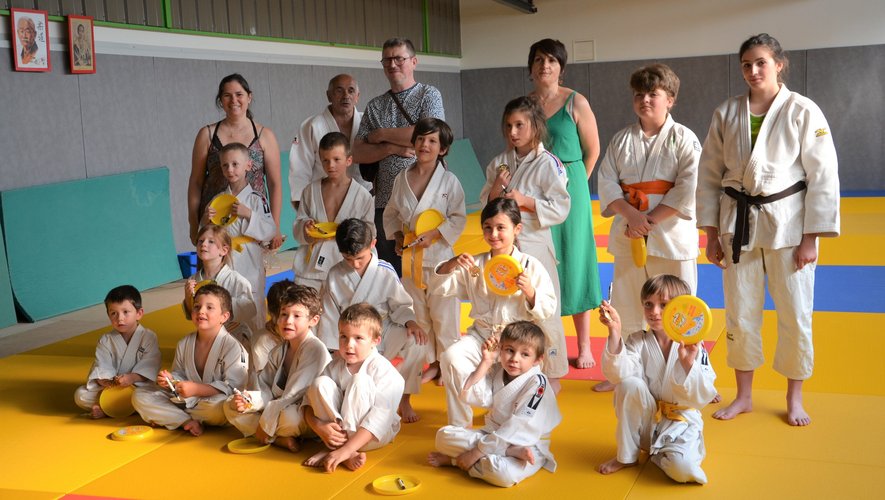Meritxell Olive-Poch, Amilcar Jacinto, Bruno Poujade et Ghislaine Crayssac réunis pour le lancement  du Judo Olemps 12.