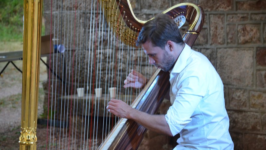 Le harpiste virtuose donnera un concert lundi 10 juillet (archives).