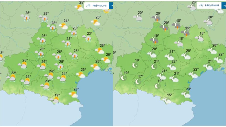 La météo va offrir des premières heures de vacances orageuses, vendredi 7 juillet 2023.
