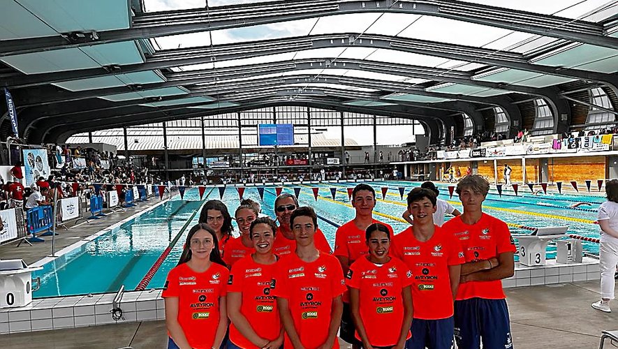 Le GRN était en lice à Sète avant le championnat de France de natationà Poitiers du 18 au 23 juillet.