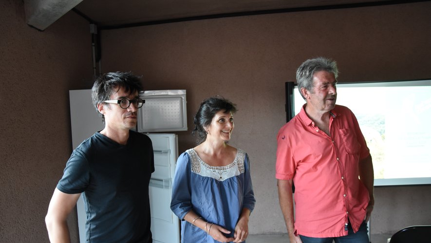 Claire Molinier, Georges Escalié et Fred Sancère ont animéla réunion.