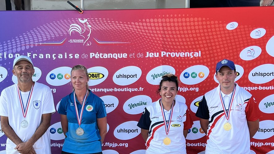 Aurélie Bories a remporté le premier titre de champion de France féminin de tir de précision.