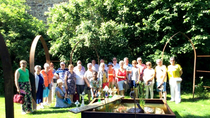 Dans le jardin de la Nauze.