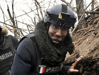 Tué en Ukraine le 9 mai 2023, Arman Soldin a été décoré à titre posthume.