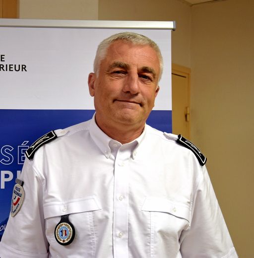 Philippe Dussaix, 59 ans, nouveau directeur départemental de la sécurité publique.