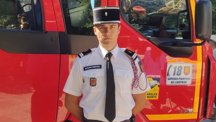 Le lieutenant Philippe Simoes est le responsable de l'Ecole départementale des sapeurs-pompiers.