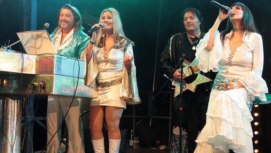Le groupe ABBA Story.
