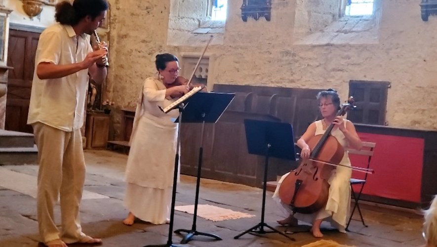 Belle ballade musicale dans l’église  de Saint-Georges de Camboulas