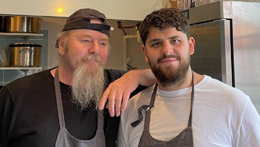 Avant d'être associés aux Filoches, Fred Lepoutre et Pierre Bouissou ont travaillé dans la même boucherie.