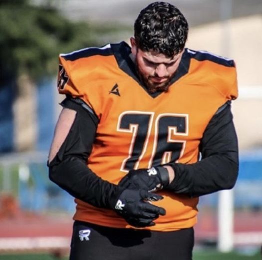 Pierre Bouissou continue de pratiquer le football américain avec le club de Muret.