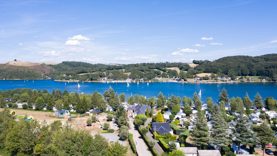 Le camping familial, vu du ciel