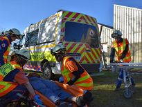 Protection civile en action
