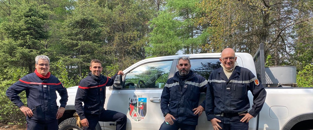 Trois semaines sur place en juin.