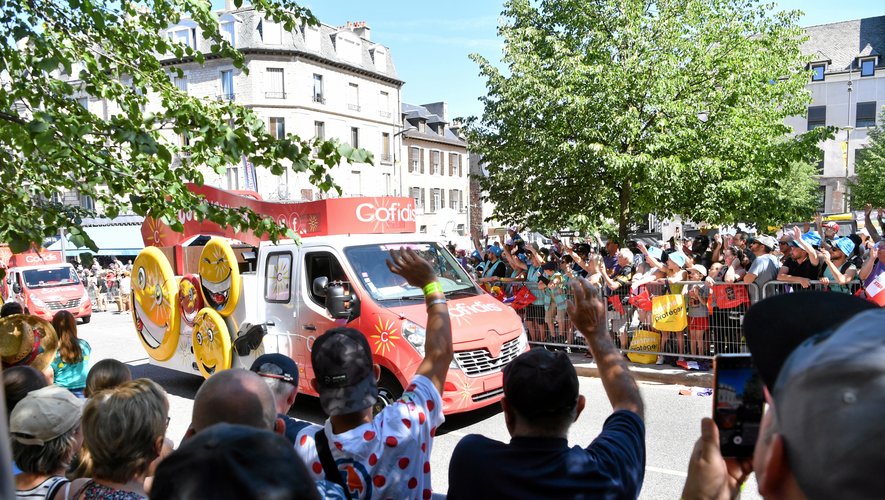 Le 17 juillet 2022, Rodez avait accueilli un départ du Tour de France.