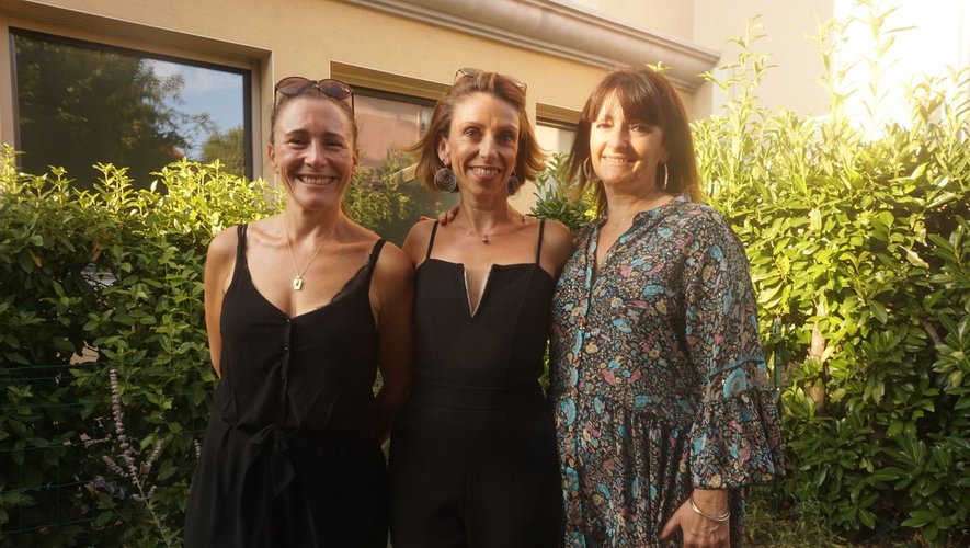 Mendy Bouchilloux, Géraldine Jaso et Valérie Février sont les trois assistantes maternelles de la structure.
