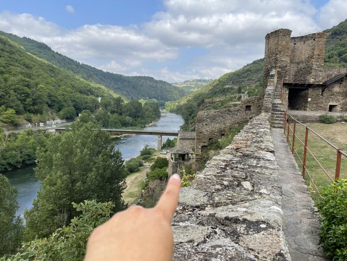 Le plus long chemin de Ronde de l'Aveyron.