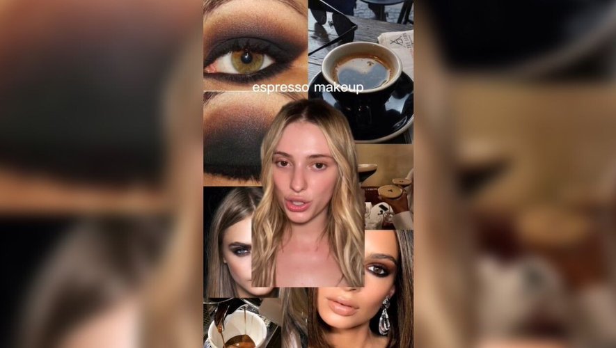 Popularisé par la créatrice de contenu Danielle Marcan, l'espresso makeup a déjà généré près de 5 millions de vues sur TikTok.