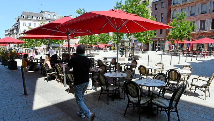 Moins de touristes et des restaurateurs qui sentent  eux aussi la baisse de pouvoir d’achat…