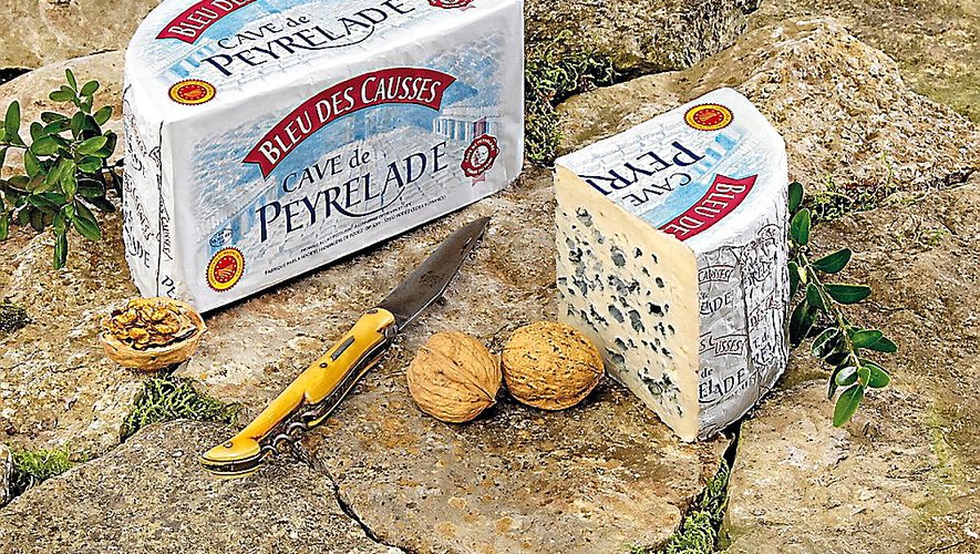 Le Bleu des Causses est affiné aux caves de Peyrelade, à Rivière-sur-Tarn.