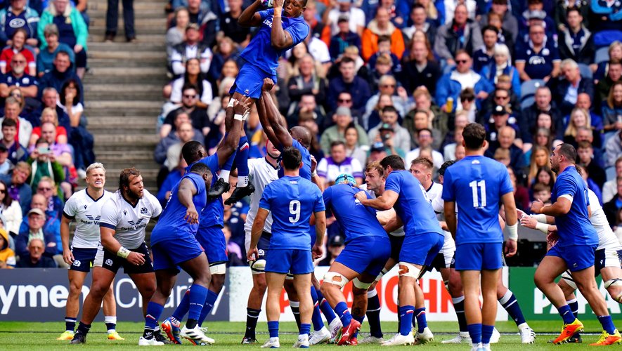 L'équipe de France de rugby  s'est inclinée en Ecosse samedi 5 août 2023.