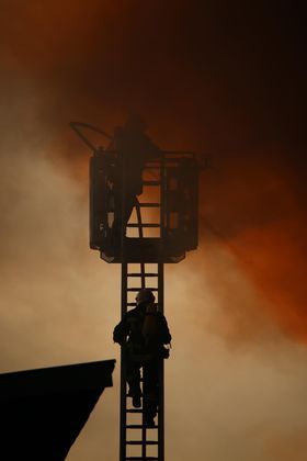 Les pompiers aveyronnais au cœur de l'action.