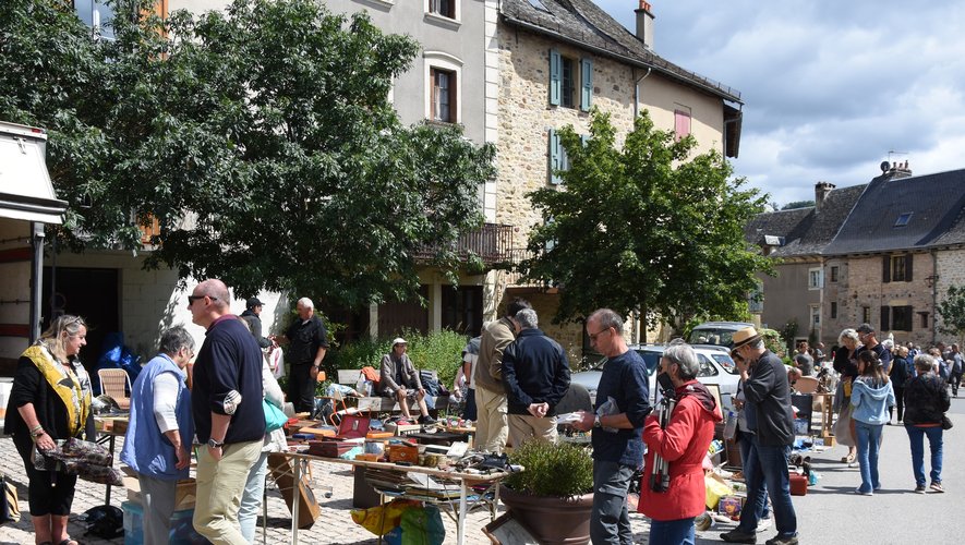 La quasi totalité du tour de ville était bien occupée.