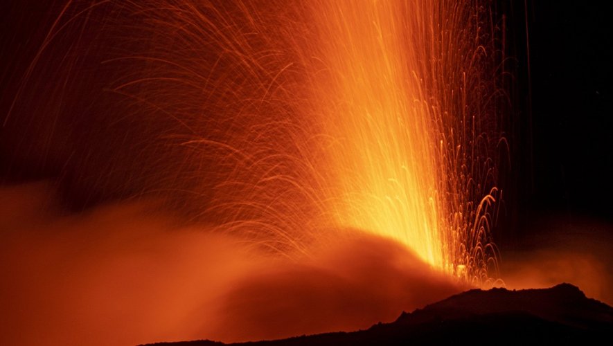 Un nouvelle éruption de l'Etna.
