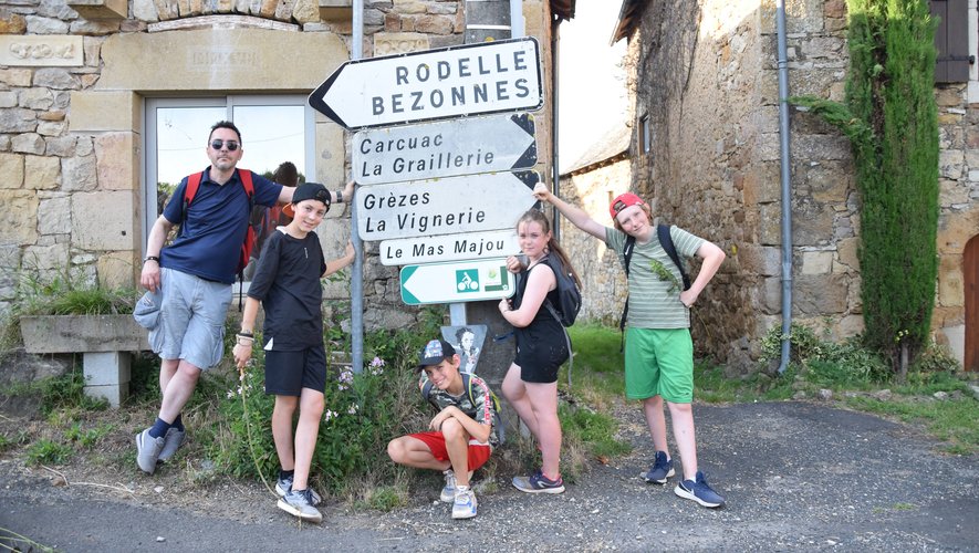 Le village de Barriac est situé sur la commune de Bozouls.