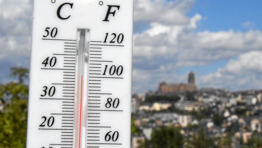 Ce mardi, le thermomètre dépassera encore les 35°C à Rodez et dans tout le département.