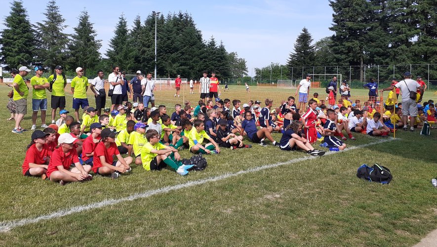 Le tournoi des Ségalis a réuni plusde 500 jeunes footballeurs.