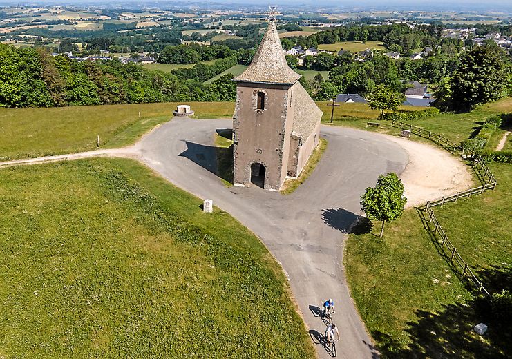 La chapelle Saint-Jean-Baptiste de Modulance à Rieupeyroux.