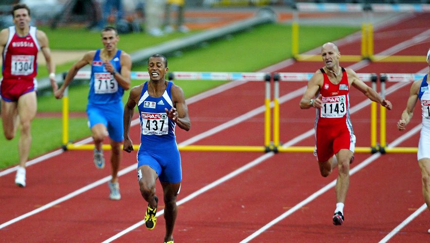 Stéphane Diagana,une des figuresde l’olympisme français.