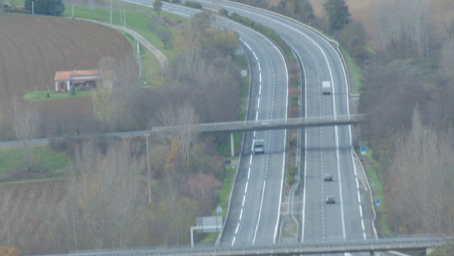 Le chantier se déroulera sur la chaussée du sens Millau-Clermont-Ferrand (Sud/Nord).