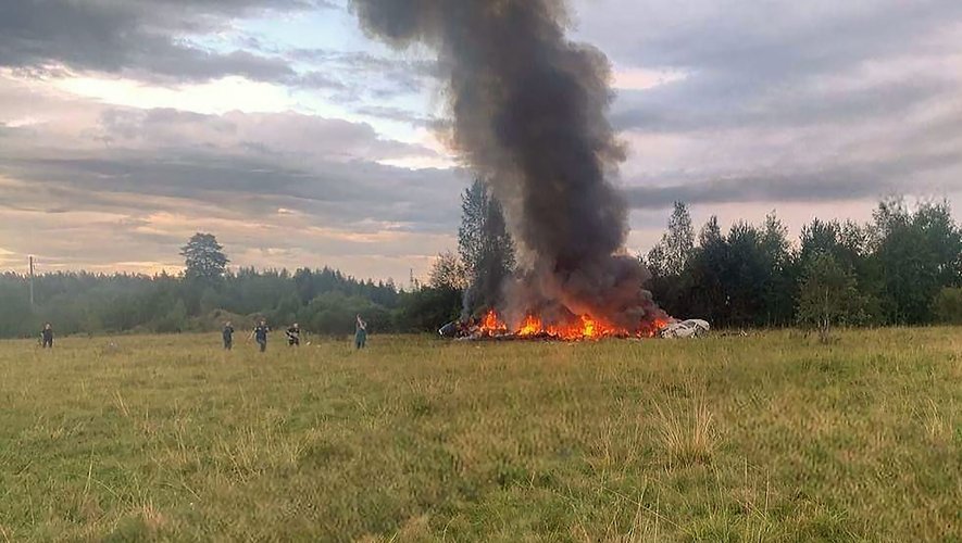 Le jet privé transportant Prigojine et sa garde rapprochée s'est écrasé mercredi 23 août, au nord-ouest de Moscou,